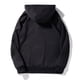 thumbnail image 5 of pstuiky camisas de manga larga para hombre, Blusa con capucha de manga larga con cremallera y cordón ajustable para hombre camisetas de hombre m, 5 of 5