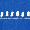 thumbnail image 2 of CafePress - Wooo Ghosts - Cute Infant Baby Football Bodysuit, 2 of 3
