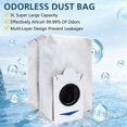 thumbnail image 4 of 12 Pcs Dust Bags for T30S Combo T30S Robot Vacuum Cleaner Replacement Parts Trash Dust Bag, 4 of 5