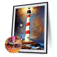 thumbnail image 2 of Diamond Painting 5D DIY Full Round Drill Faro Decoración del hogar (A2973) FLhrweasw Nuevo, 2 of 9