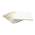 thumbnail image 2 of KINGART Stretched White Canvas 16" x 20", 100% Cotton, Gesso-Primed, 6-Pack, 2 of 5