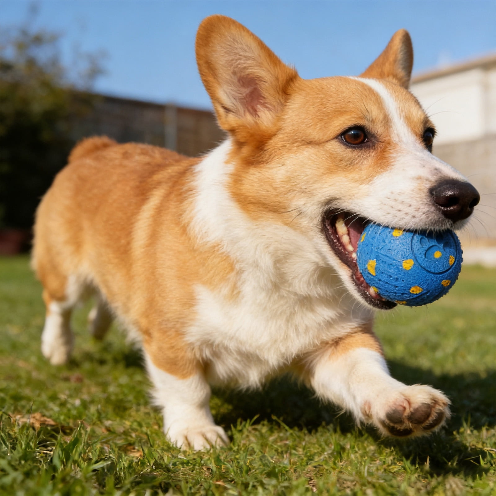 Intelligent Interactive Pet Toy Automatically Moving Bouncing Vibrating for Mental Stimulation and Enrichment Keeping Busy