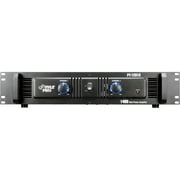 Angle View: PylePro Professional PT1201X Amplifier, 140 W RMS, 2 Channel