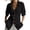 Black, variant on Women's Ruffle Trim Short Sleeve Blouse Summer Sweet V Neck Button Down Shirts Loose Fashion Boho Beach Vacation Tops Navy