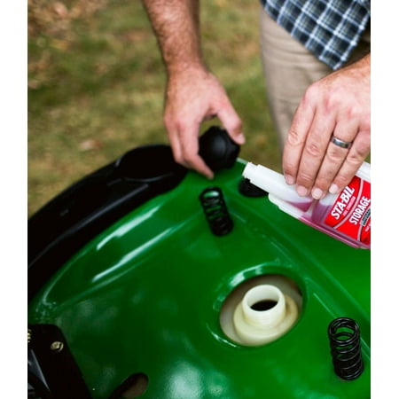 STA-BIL Storage Fuel Stabilizer 8 Oz. Protects Engine from Gum , Varnish , Rust , Corrosion. Treats 20 gallons of fuel.