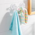 thumbnail image 3 of Suction Hooks, 4 Pack Suction Cup Hooks Removable and Reusable Razor Hook for Shower Waterproof Powerful Vacuum Suction Cup Hook Holder for Towel Bathrobe Loofah Hooks, 3 of 6