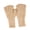 Beige, variant on 2pcs Light Weight Finger Glove Cycling Glove Biking Mittens Touches Screen Glove