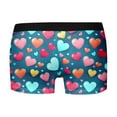 thumbnail image 5 of Yuncity Mens Valentines Day Boxer Briefs Underwear Funny Lips Print Soft Underpants Sky Blue L, 5 of 5