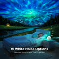 thumbnail image 3 of Christmas Gifts for Teen Girl Gifts Trendy Stuff Lava Lamp Women Gifts for Teen Boys Gift Ideas Galaxy Projector Birthday Gifts 15 Colors+15 White Noise+ Bluetooth Star Projector Room Decor, 3 of 4