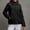 Black, variant on Windbreaker Jacket Women Men Fall Outdoor Windproof Waterproof Lightweight Breathable Zip Up Hooded Rain Jackets