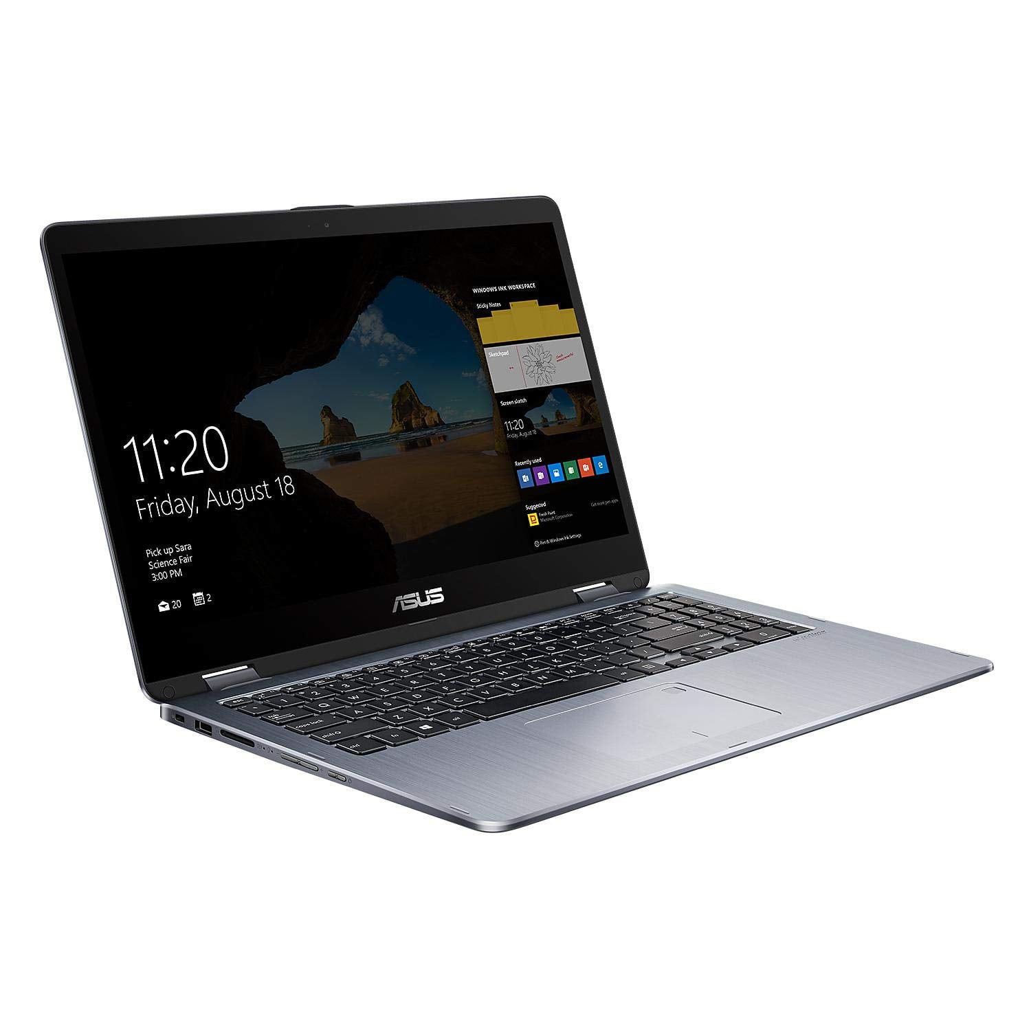 ASUS VivoBook Flip Thin and Light Laptop, 15.6 in Full HD Touchscreen