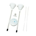 thumbnail image 1 of Tnarru 2 Pieces Beading Funnels Bead Crafting Tools Clay Bead Stringing Tool with Beading Pins Beading Tools Kit for Jewelry Making , With Thread and Clip, 1 of 8