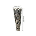 thumbnail image 2 of Uxcell 23mm Corsage Decorative Holder Brooch Pin Vase Pocket Boutonnieres Holder Bronze 8 Pcs, 2 of 5