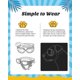 thumbnail image 4 of S Dog Sunglasses Uv Goggles Eye Wear With Adjable S, 4 of 5