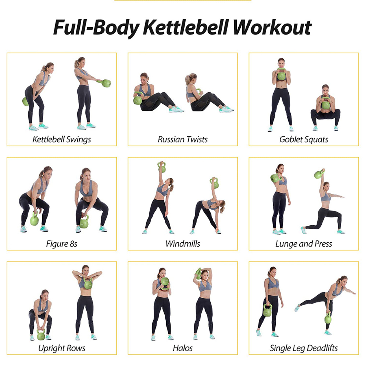 15lbs Vinyl Coated Kettlebell Set   Strength Training Weights for Women  Wide Comfort Grip  Home Gym Weight Lifting Equipment
