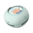 thumbnail image 2 of GUOOL Desktop Vacuum Cleaner Cartoon Desk Vacuum Sweeper for Computer Piano Office Green, 2 of 9
