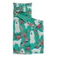 thumbnail image 2 of Great Pyrenees Dog and Pioneer Flower Toddler Nap Mats for Kids Preschool,Sleeping Mat Bag or Kids,Toddler Sleeping Bag,Toddler Nap Mat or Daycare, 2 of 6
