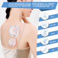 thumbnail image 3 of 6PCS Silicone Cupping Set, 3 Sizes Cupping Cups, Clear Cupping Kit for Massage Therapy, Suction Cup Therapy without Fire, Cupping Kit at Home, Relax Presents (Transparent), 3 of 7
