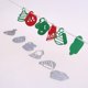 thumbnail image 2 of Cuadros Decorativos Troqueles de corte para decoración de árbol de Navidad de acero al carbono 6 uds. plantillas para tarjeta DIY-177156 Wdftyju embutido en tela, 2 of 7