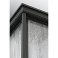 thumbnail image 4 of Progress Lighting, Endicott, 1-Light, Post Lantern, Textured Black, Linen Glass Shade, 4 of 8