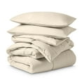 thumbnail image 7 of Ivy Union Comforter Set - Diamond Stitch - Easy Care Ultra - Soft Microfiber - All Season Warmth - Bedding Comforter Set - Full - Sand, 7 of 7