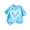 C-Blue, variant on ZACPNCV Girls Graphic T-Shirts Short Sleeve Crewneck Cute Tees Cute Heart Print Summer Tops for Kids A-Black