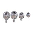 thumbnail image 1 of Forever Suction Hooks -  Set Of 4 -  Glass Tiles Metal Vacuum Suction Hooks (Silver), 1 of 2