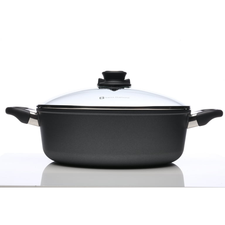 Swiss Diamond HD 5.3 qt Nonstick Braiser