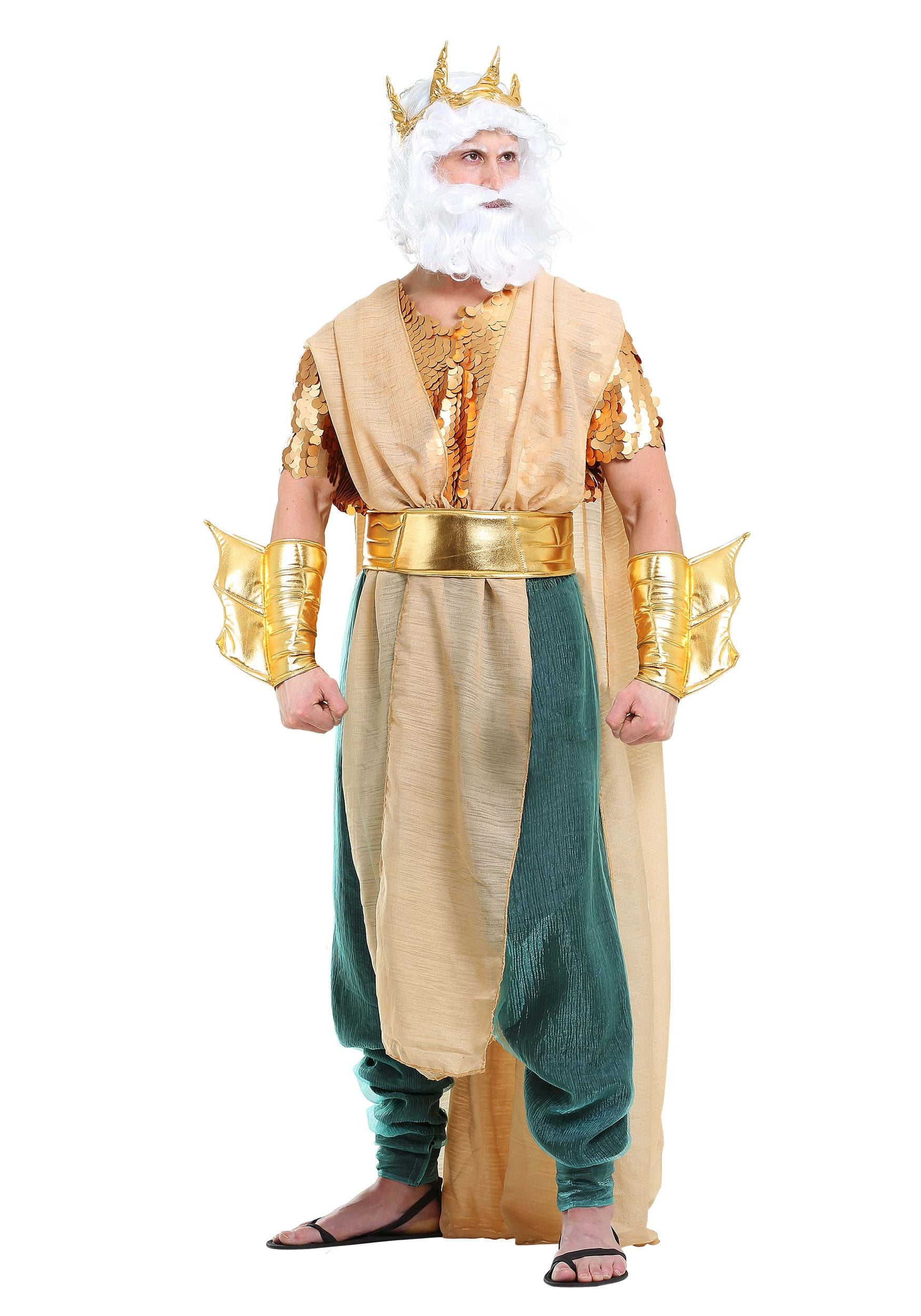 Men's Poseidon Costume - Walmart.com