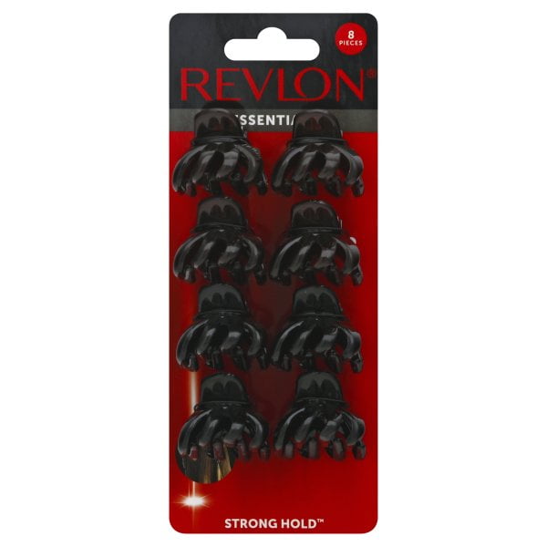 Revlon Essentials Tiny Octopus Clips, 8 count