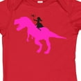 thumbnail image 4 of Inktastic Princess Riding Her T-rex Girls Baby Bodysuit, 4 of 5