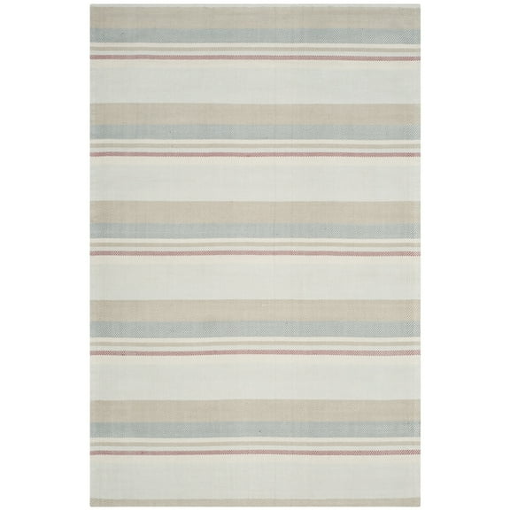 SAFAVIEH Marbella Fleur Striped Area Rug, Multi, 4' x 6'