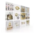 thumbnail image 1 of Set De 12 Cuadros Decorativos Para Recámara Love Oro, 1 of 5