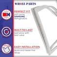 thumbnail image 2 of Whole Parts Refrigerator Door Seal Gasket (Gray) Part# DA97-13015E - Replacement & Compatible with Some Samsung Refrigerators, 2 of 7