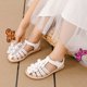 thumbnail image 2 of Sandalias Cerradas para Niñas DREAM PAIRS Blancas Talla 9 para Niños Pequeños, 2 of 7