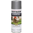 thumbnail image 4 of Rust-Oleum 6-Pack of 12 oz Brands 7213830 Silver Stops Rust Hammered Spray Paint, 4 of 5