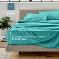 thumbnail image 6 of Bare Home 5-Piece Bed-in-a-Bag - Twin, Turquoise with Turquoise Sheet Set, 6 of 9