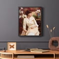 thumbnail image 6 of Fiori Di Aria Portrait in Paper Solid Wood 11 x 14 Framed Print, 6 of 6