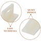 thumbnail image 3 of BESTYASH 10Jgo Repuesto Para Guía De Puerta Empotrada Beige Fabricada En Plástico Duradero Para, 3 of 8