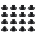 thumbnail image 1 of Uxcell 16 Pack Rubber Feet Replacement Fits 1/4" Hole Tight-Grip Ridged Stem Push in Rubber Bumper Slow Cooker Feet, 1 of 6