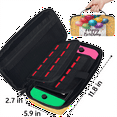 thumbnail image 3 of Herdesigns Happy Birthday Colorful Carrying Case for Nintendo Switch 2 with 20 Game Card Slots, Portable Travel Carry Case for Accessories and Console, 3 of 7