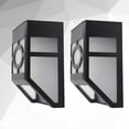 thumbnail image 1 of OUNONA Fence Lighting Solar Powered Solar Wall Light Black Low Power Consumption for Fence Lights 1Pcs, 1 of 5
