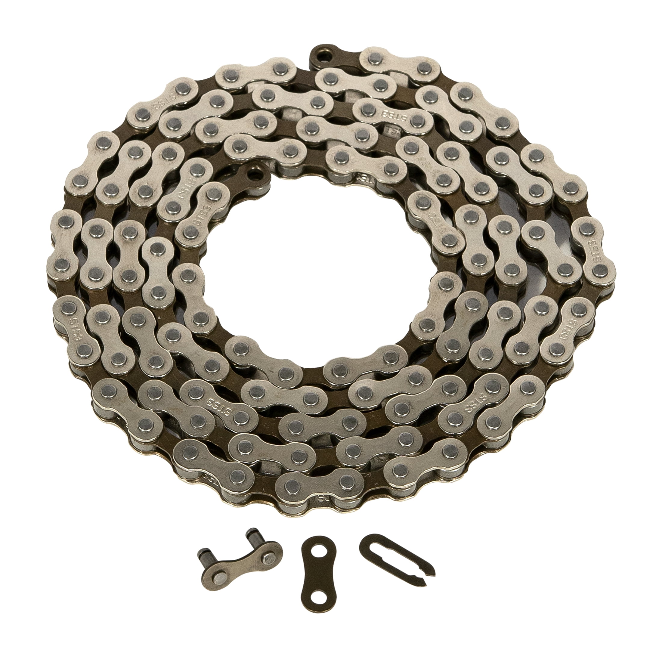 Recycled bicycle all chain bowl with edge 
