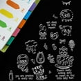 thumbnail image 5 of 1sheet PVC Plastic Stamps for Scrapbooking Photo Album Decorative Cards Making Stamp Sheets Animal Pattern, 5 of 7