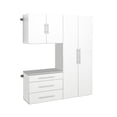 thumbnail image 3 of Prepac HangUps 60" Storage Cabinet Set B, 3 Pieces, White, 3 of 12