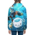 thumbnail image 2 of The Octonauts Youth Active Sweatshirt Printing Casual Pullover Hoodies Winter Fall Clothes Outerwear X-Large, 2 of 7