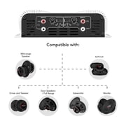 Taramps DS 1200X4 2 Ohm 1200 Watt RMS 4 Channel Class D Car Audio Amplifier