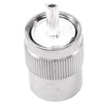 thumbnail image 3 of 5Pcs Connector UHF Male PL259 Plug Solder RG58 RG142 LMR195 RG400 Cable Silver, 3 of 8