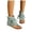 Green, variant on Womens Flat Gladiator Sandals Tassel Fringe Clip-Toe Thong Shoes Lace up Ankle Wrap Casual Summer T-Strap Sandals