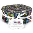 thumbnail image 4 of Soimoi 40Pcs Tie Dye Print Precut Fabrics Strips Roll Up 1.5x42inches Cotton Jelly Rolls For Quilting - Multicolor, 4 of 9